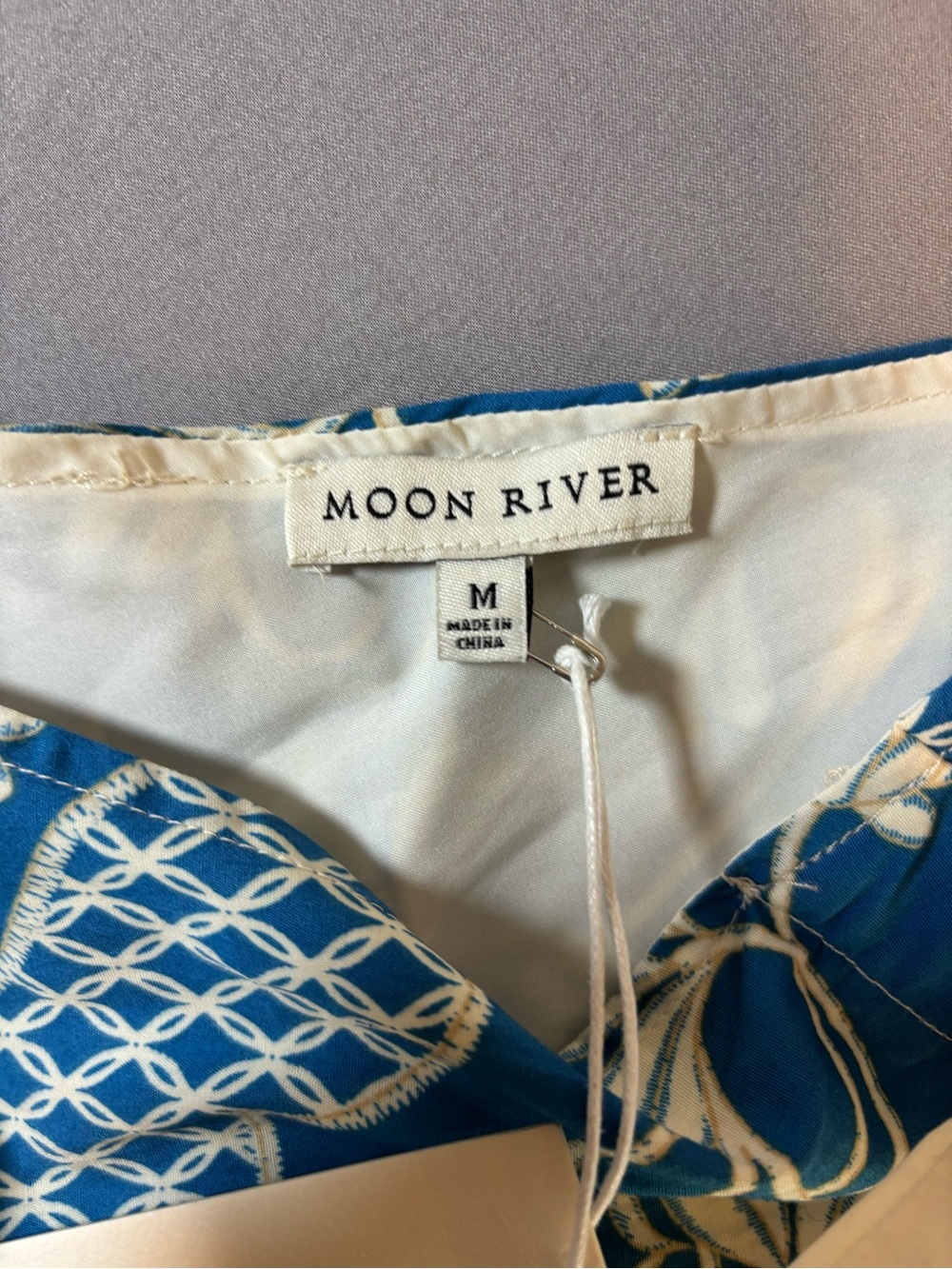 MOON RIVER NEW WITH TAGS Floral Maxi Dress Size Medium - Picture 5 of 10